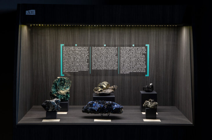 Museo mineralogico Luigi Celleri, Collezione di minerali