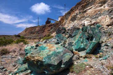 Miniere calamita a capoliveri, isola d'Elba