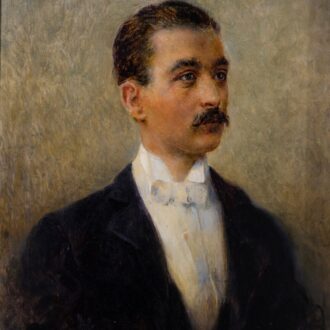 The portrait of Pietro Gori