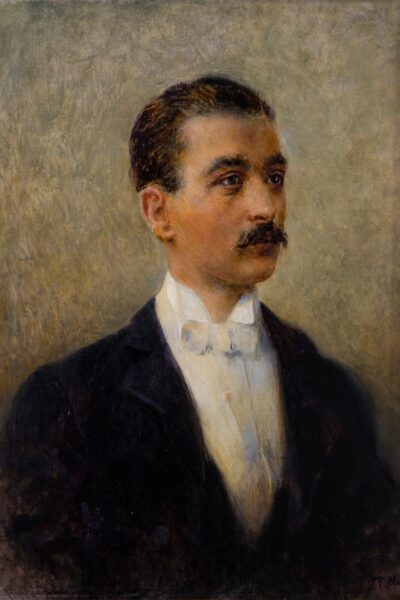 The portrait of Pietro Gori